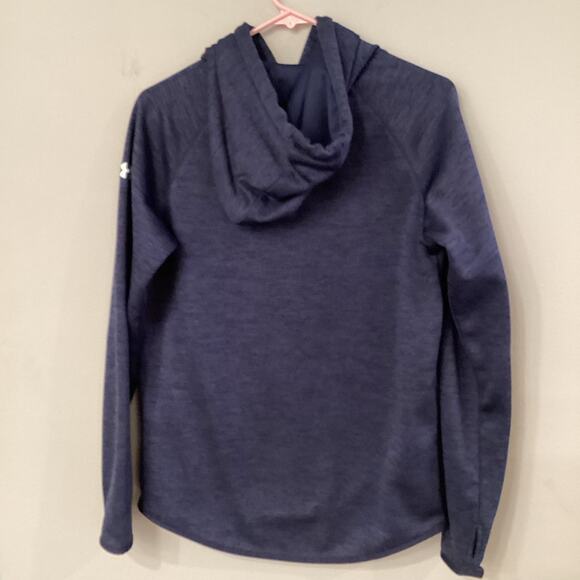 Patriot’s Under Armour Navy Ladies S/P Sweatshirt with Logo on Left Chest NWOT - Picture 2 of 5